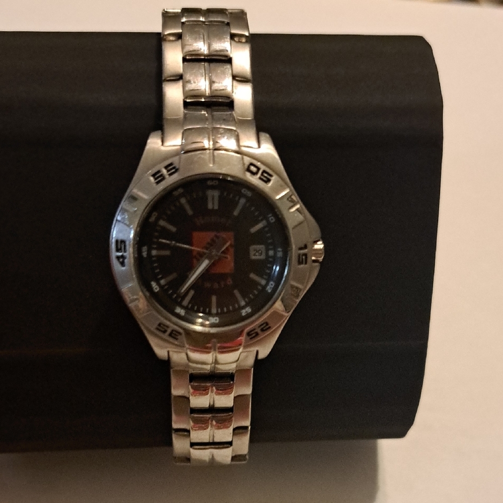 Fossil Stainless Steel Homer Award Home Depot Mens Watch PR-5338. New Battery - Picture 4 of 6